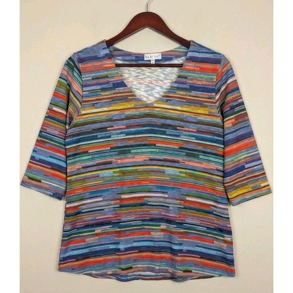 Habitat Multicolor Artsy Top